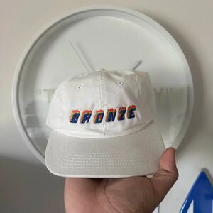 Bronze 56K Flame 6 Panel Cap Hat Supreme Skater